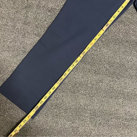 Betabrand Pants Womens MP Straight Leg Classic Dress Navy Blue Stretch Career - Picture 5 of 5